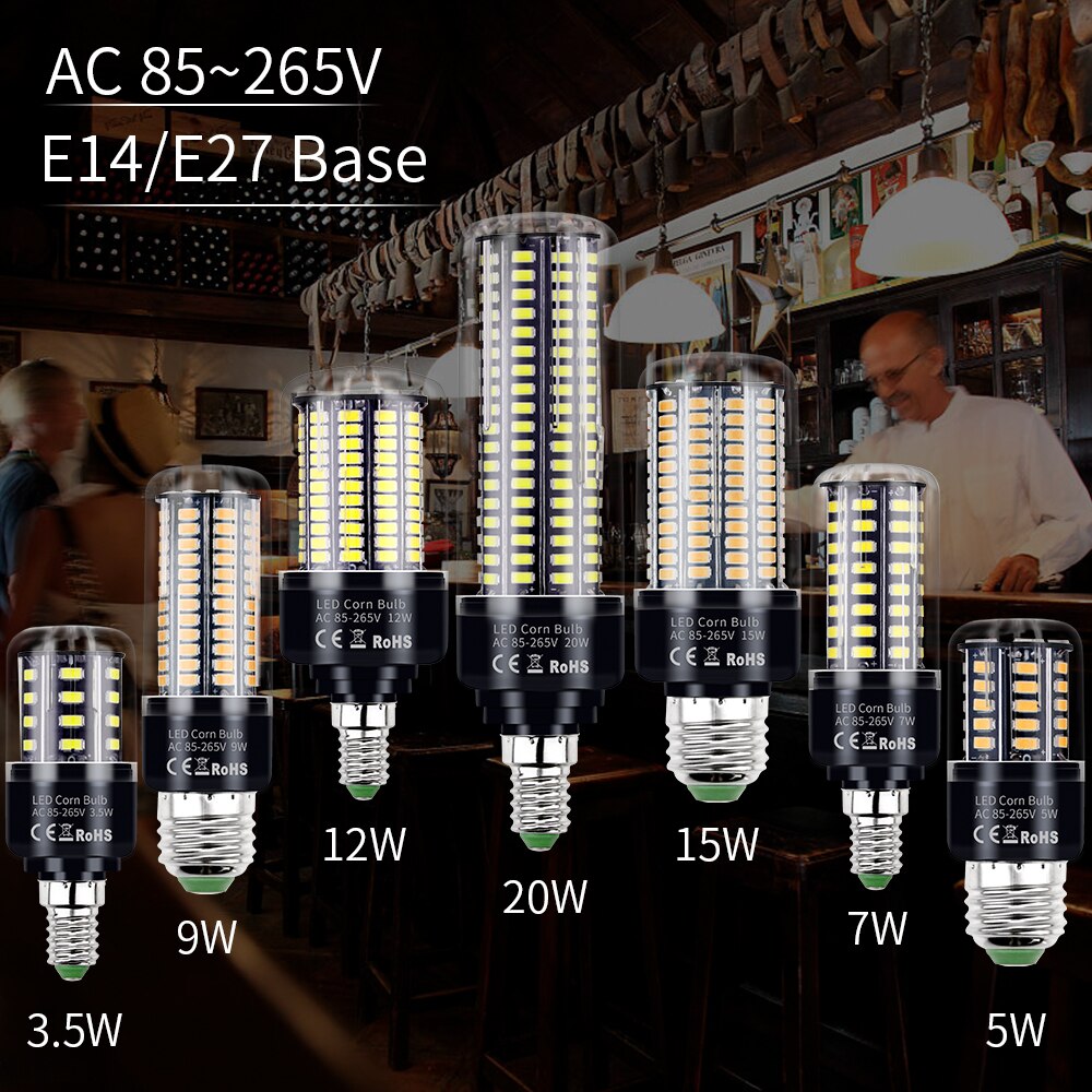110V B22 Bombillas E27 LED к , 3.5W 5W 7W 9W 1..
